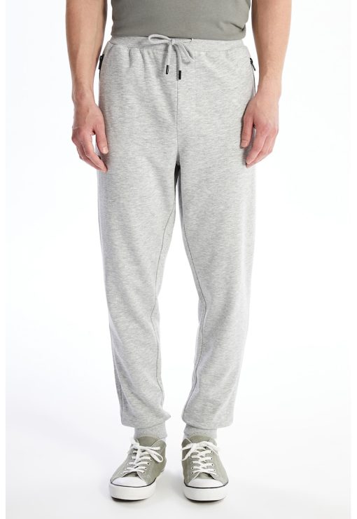 Pantaloni de trening din amestec de bumbac-BARBATI/IMBRACAMINTE/Pantaloni si colanti-IMBRACAMINTE/Pantaloni si colanti