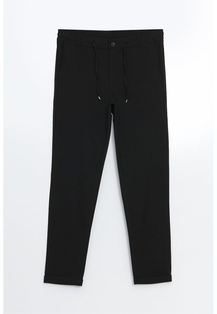 Pantaloni drepti cu snur-BARBATI/IMBRACAMINTE/Pantaloni si colanti-IMBRACAMINTE/Pantaloni si colanti