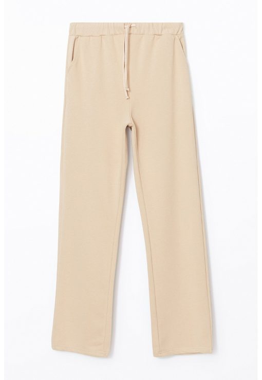 Pantaloni drepti cu snururi-FEMEI/IMBRACAMINTE/Pantaloni si colanti-IMBRACAMINTE/Pantaloni si colanti