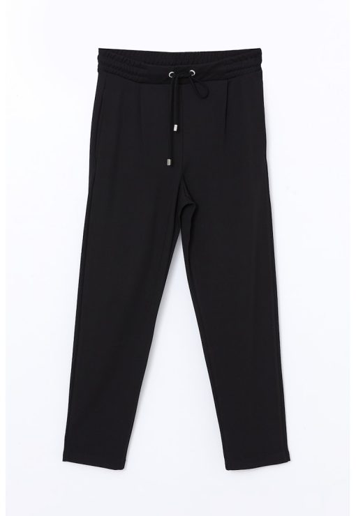 Pantaloni jogger cu snur-FEMEI/IMBRACAMINTE/Pantaloni si colanti-IMBRACAMINTE/Pantaloni si colanti
