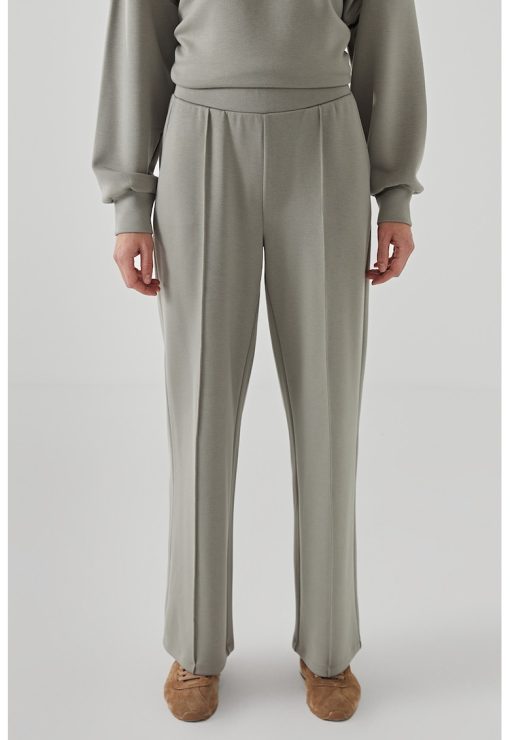 Pantaloni lungi cu croiala dreapta-FEMEI/IMBRACAMINTE/Pantaloni si colanti-IMBRACAMINTE/Pantaloni si colanti