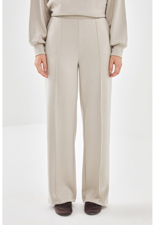 Pantaloni lungi cu croiala dreapta-FEMEI/IMBRACAMINTE/Pantaloni si colanti-IMBRACAMINTE/Pantaloni si colanti