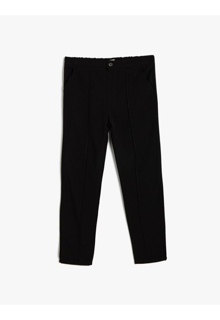 Pantaloni regular fit cu buzunare-FETE/IMBRACAMINTE/Blugi-IMBRACAMINTE/Blugi