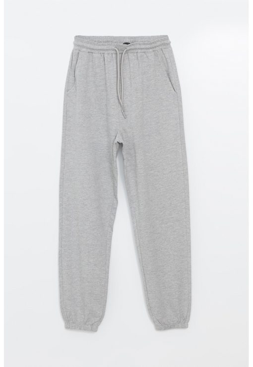 Pantaloni relaxed fit de trening cu talie ajustabila-FEMEI/IMBRACAMINTE/Pantaloni si colanti-IMBRACAMINTE/Pantaloni si colanti