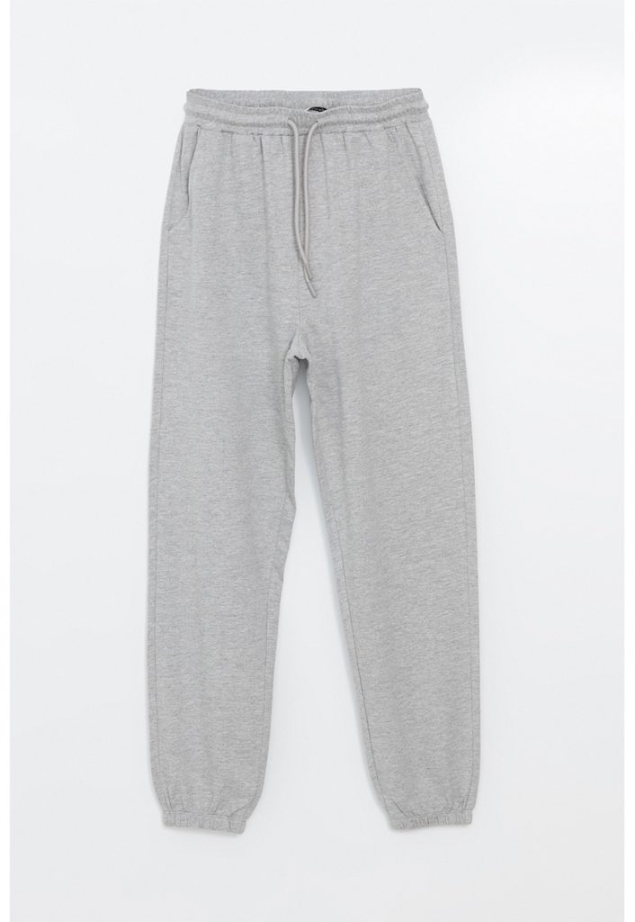 Pantaloni relaxed fit de trening cu talie ajustabila-FEMEI/IMBRACAMINTE/Pantaloni si colanti-IMBRACAMINTE/Pantaloni si colanti