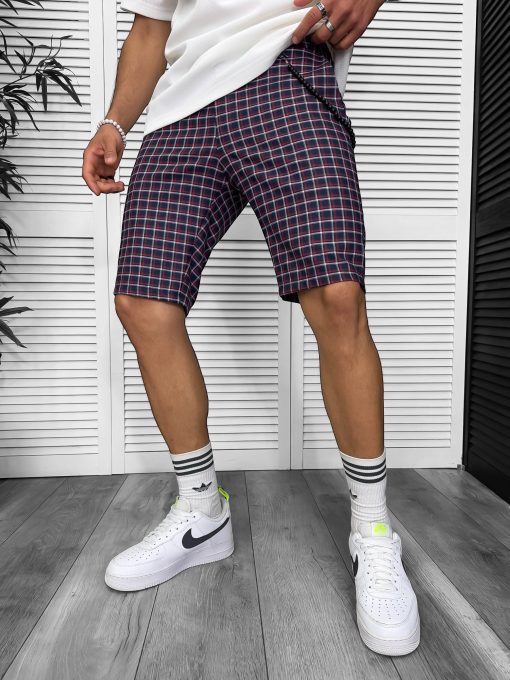 Pantaloni scurti casual carouri 13334-Pantaloni > Pantaloni scurti