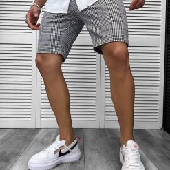 Pantaloni scurti casual  cu imprimeu  13109 21-4.1-Pantaloni > Pantaloni scurti