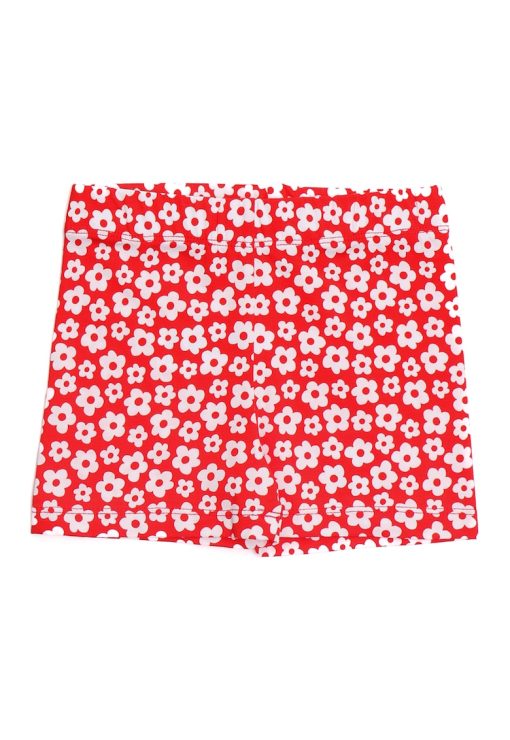 Pantaloni scurti cu imprimeu floral-FETE/IMBRACAMINTE/Sorturi-IMBRACAMINTE/Sorturi
