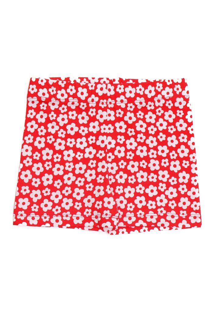 Pantaloni scurti cu imprimeu floral-FETE/IMBRACAMINTE/Sorturi-IMBRACAMINTE/Sorturi