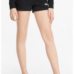 Pantaloni scurti cu imprimeu logo-FETE/IMBRACAMINTE/Sorturi-IMBRACAMINTE/Sorturi