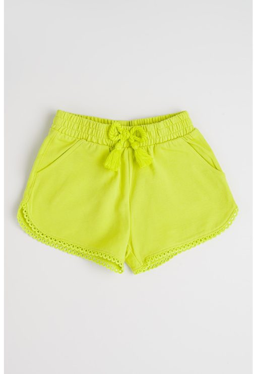 Pantaloni scurti cu snur si canafi-FETE/IMBRACAMINTE/Sorturi-IMBRACAMINTE/Sorturi