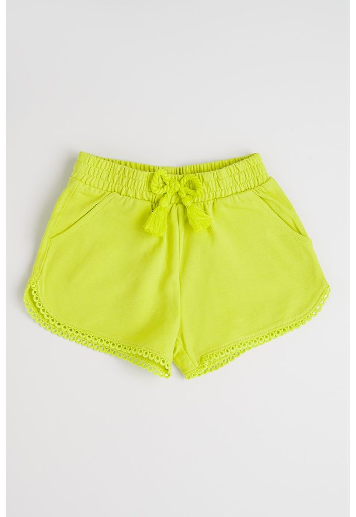 Pantaloni scurti cu snur si canafi-FETE/IMBRACAMINTE/Sorturi-IMBRACAMINTE/Sorturi