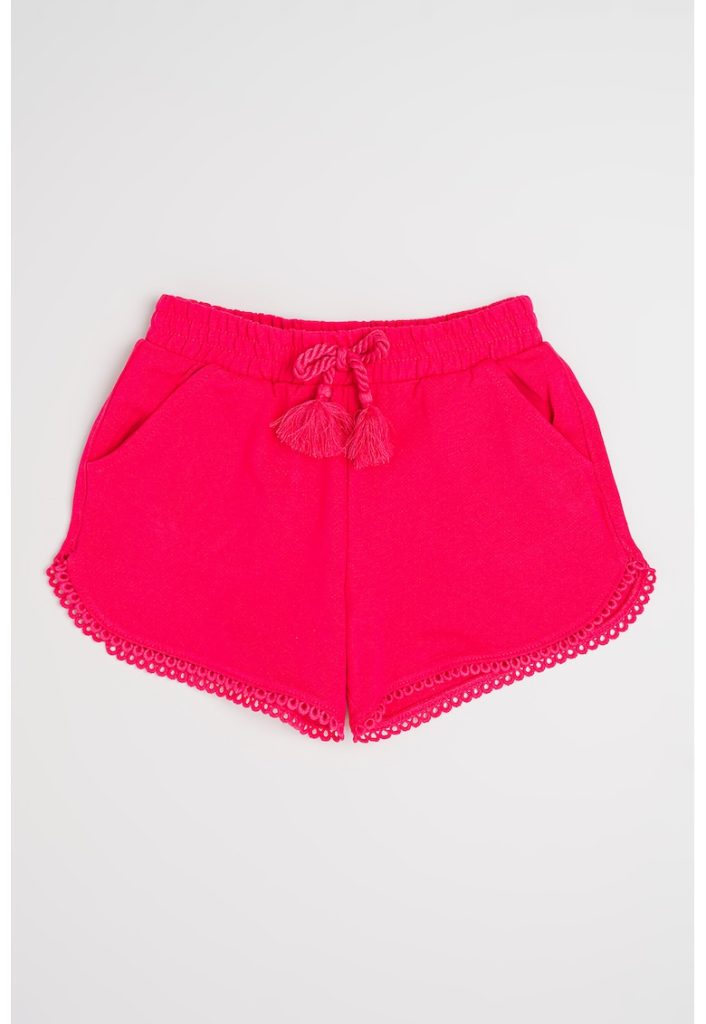 Pantaloni scurti cu snur si canafi-FETE/IMBRACAMINTE/Sorturi-IMBRACAMINTE/Sorturi