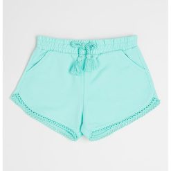 Pantaloni scurti cu snur si canafi-FETE/IMBRACAMINTE/Sorturi-IMBRACAMINTE/Sorturi