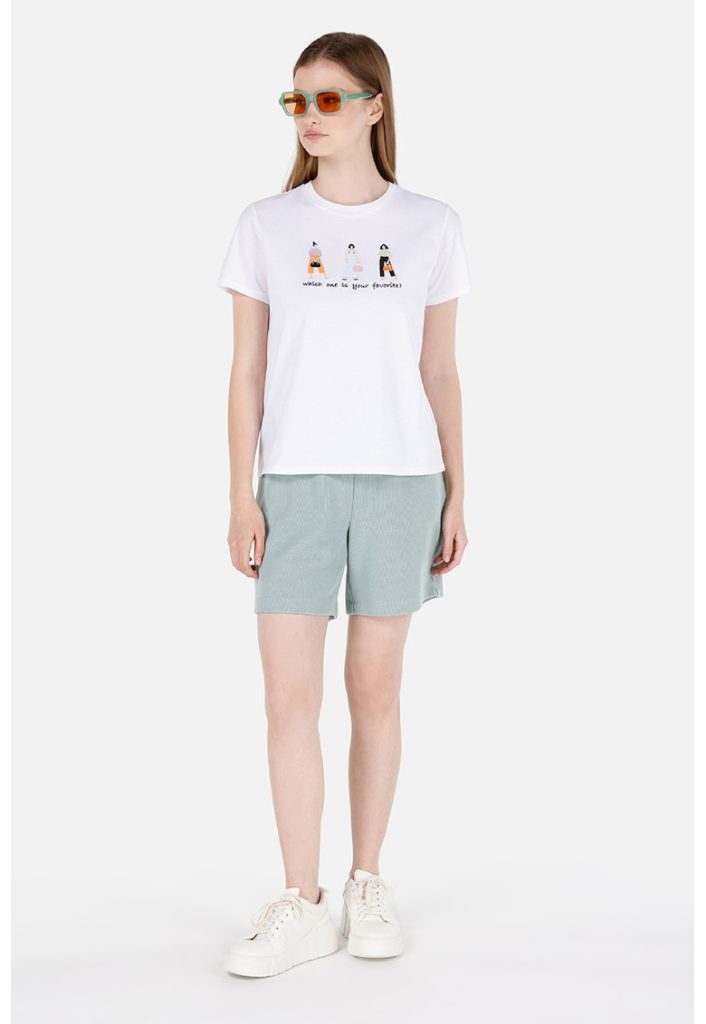 Pantaloni scurti cu talie ajustabila-FEMEI/IMBRACAMINTE/Pantaloni si colanti-IMBRACAMINTE/Pantaloni si colanti
