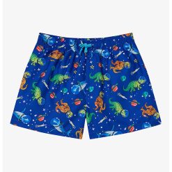 Pantaloni scurti de baie cu imprimeu-BAIETI/IMBRACAMINTE/Costume de baie-IMBRACAMINTE/Costume de baie