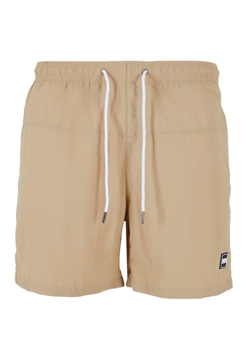 Pantaloni scurti de baie cu snur in talie-BARBATI/IMBRACAMINTE/Costume de baie-IMBRACAMINTE/Costume de baie