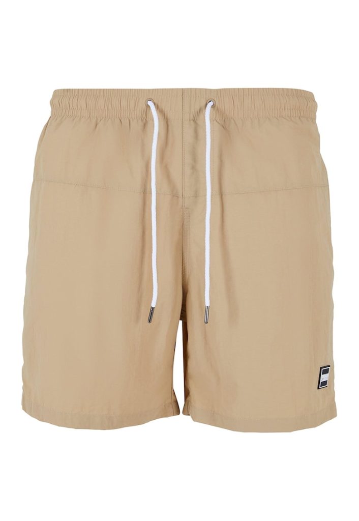 Pantaloni scurti de baie cu snur in talie-BARBATI/IMBRACAMINTE/Costume de baie-IMBRACAMINTE/Costume de baie