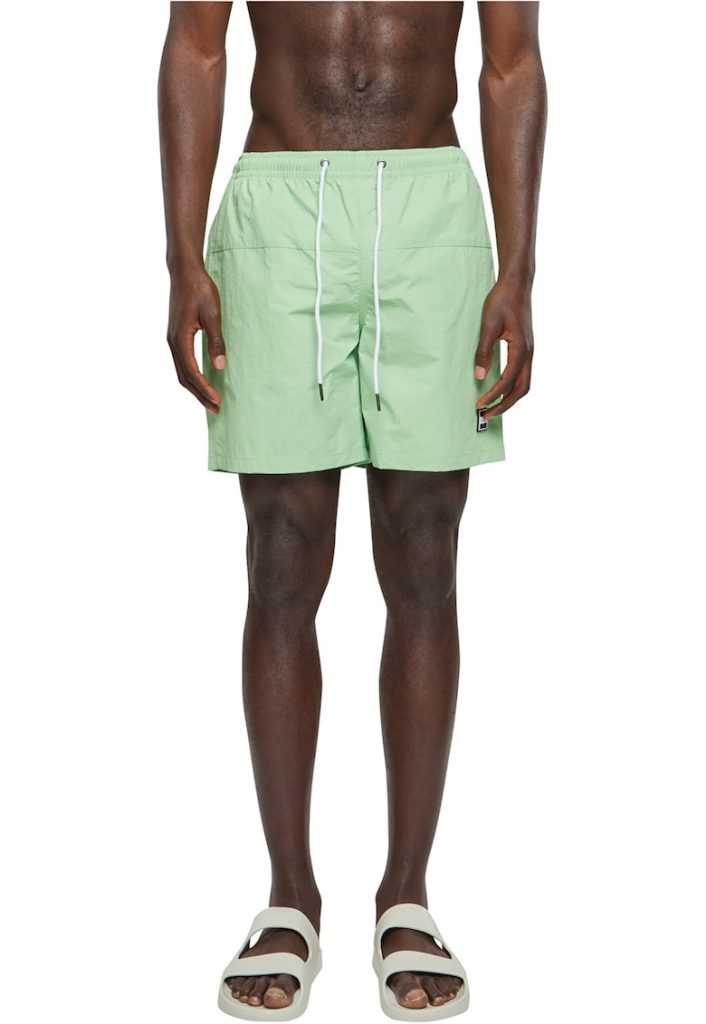 Pantaloni scurti de baie cu snur in talie-BARBATI/IMBRACAMINTE/Costume de baie-IMBRACAMINTE/Costume de baie
