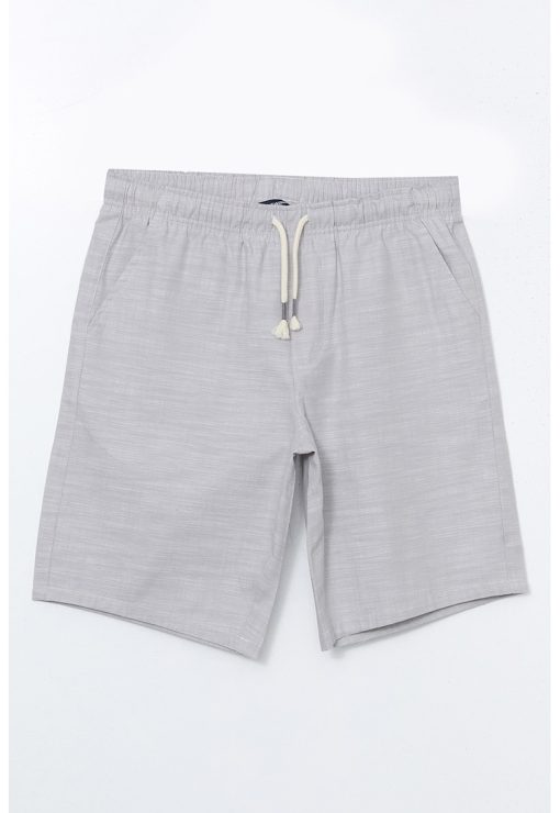 Pantaloni scurti de pijama cu model uni-BARBATI/IMBRACAMINTE/Pijamale si halate de baie-IMBRACAMINTE/Pijamale si halate de baie