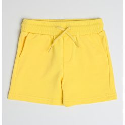 Pantaloni scurti din amestec de bumbac cu snururi-BAIETI/IMBRACAMINTE/Sorturi-IMBRACAMINTE/Sorturi