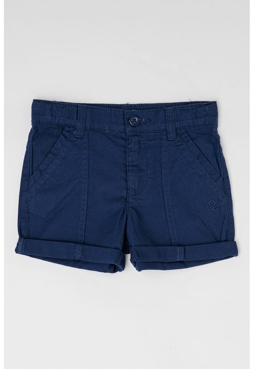 Pantaloni scurti din bumbac cu buzunare-BAIETI/IMBRACAMINTE/Sorturi-IMBRACAMINTE/Sorturi