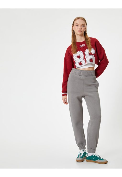 Pantaloni uni de trening-FEMEI/IMBRACAMINTE/Pantaloni si colanti-IMBRACAMINTE/Pantaloni si colanti
