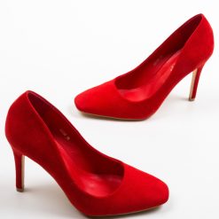 Pantofi Cerys Rosii 5