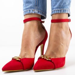 Pantofi Deler Rosii 2