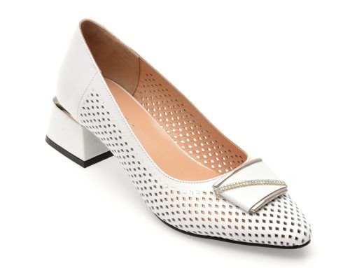 Pantofi EPICA albi
