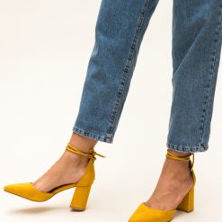 Pantofi Fitonic Galbeni 2