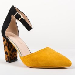 Pantofi Kory Galbeni 6
