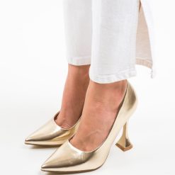 Pantofi Lena Aurii 3