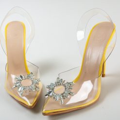 Pantofi Meltis Galbeni 4