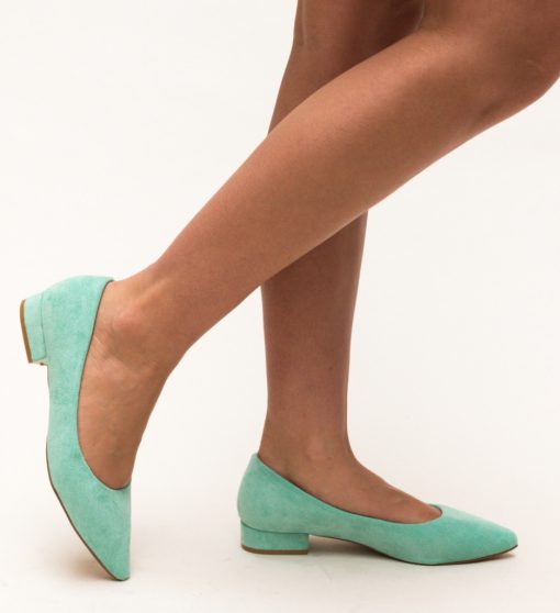 Pantofi Niam Verzi-Pantofi cu toc-Pantofi cu toc mic
