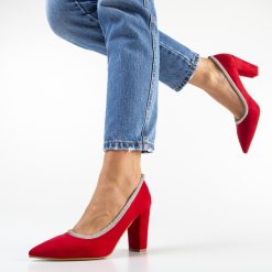 Pantofi Reqop Rosii 2