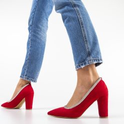 Pantofi Reqop Rosii 3