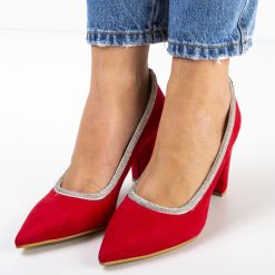 Pantofi Reqop Rosii 4