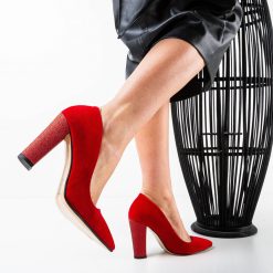 Pantofi Santer Rosii 2