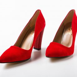 Pantofi Santer Rosii 4