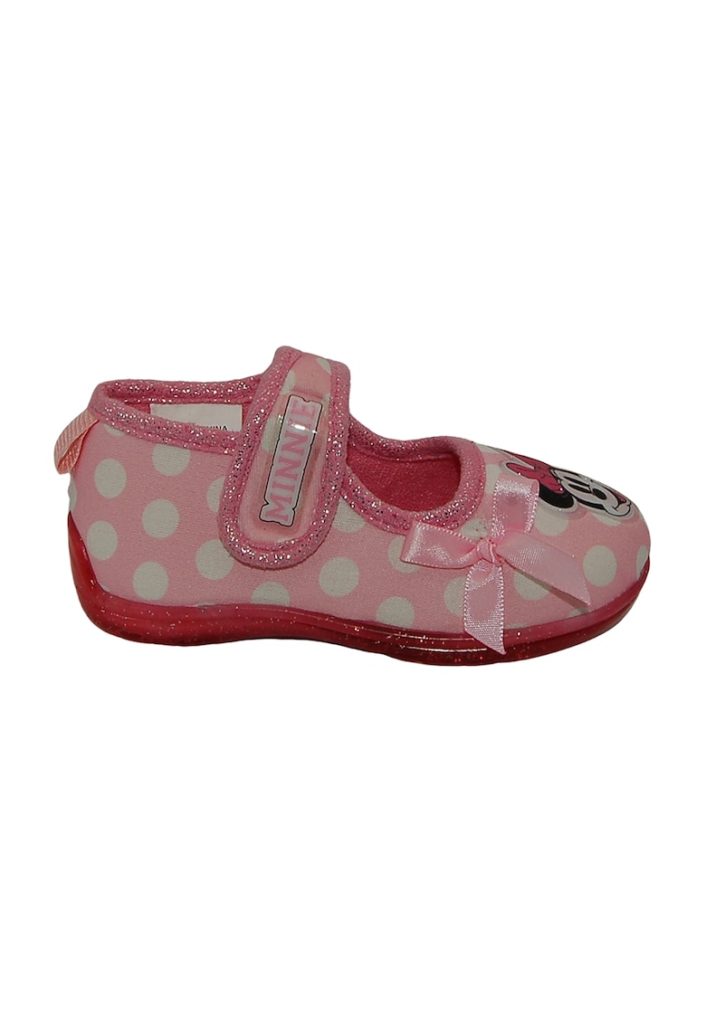 Pantofi cu imprimeu si velcro-FETE/INCALTAMINTE/Pantofi clasici-INCALTAMINTE/Pantofi clasici