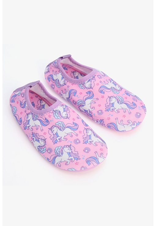 Pantofi cu model unicorn - pentru plaja-FETE/INCALTAMINTE/Papuci-INCALTAMINTE/Papuci