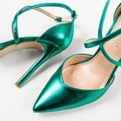 Pantofi cu toc Arpat Verzi 5