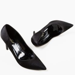 Pantofi cu toc Blada Negri 4