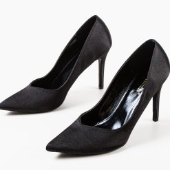 Pantofi cu toc Blada Negri 5