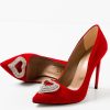 Pantofi cu toc Deltafor Rosii-Pantofi cu toc-Pantofi cu toc