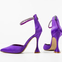 Pantofi cu toc Ellya Mov 5