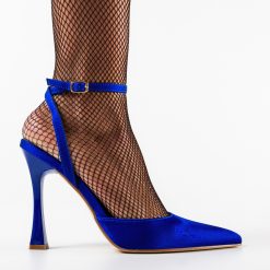 Pantofi cu toc Lizor Albastri 3