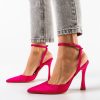 Pantofi cu toc Lizor Fuchsia-Pantofi cu toc-Pantofi cu toc