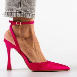 Pantofi cu toc Lizor Fuchsia 3